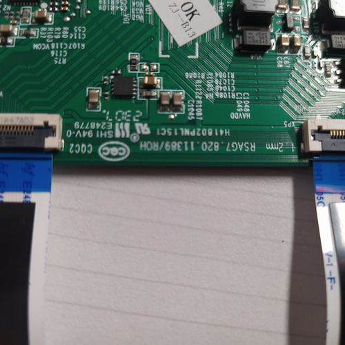Tarjeta T-com Para Pantalla Hisense Modelo 50u60h (Usado)