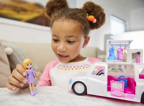 Vehículo De Limusina Polly Pocket Arrive In Style Polly De 3