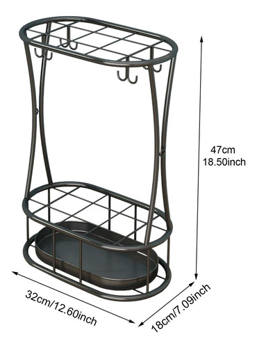 Soporte Para, Caja De Almacenamiento, Bandeja Negro