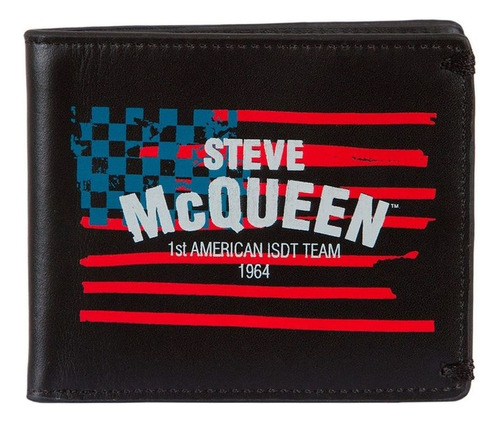 Carteira Masculina Feminina Mod. Troy Lee Mcqueen Americana