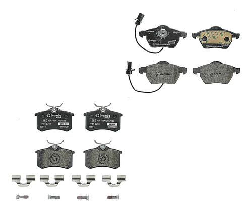 Jgo Balatas (sport Xtra) Tras+del Passat 98/05 Brembo