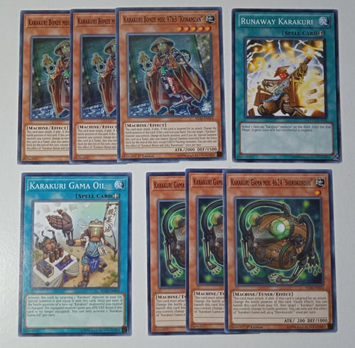 Yugioh - Karakuri Cartas Originales - Yu Gi Oh!