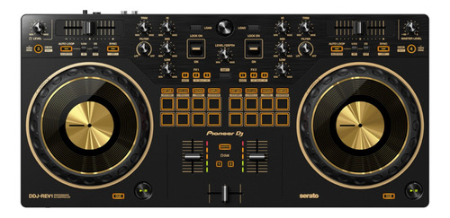 Controlador Dj Pioneer 2 Canales Gold Edition Ddj-rev1 Color Negro