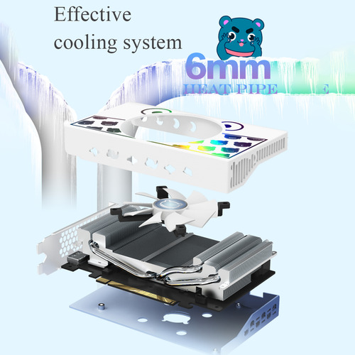 Tarjeta Gráfica Yeston Small Efficient Heat Con Gddr6