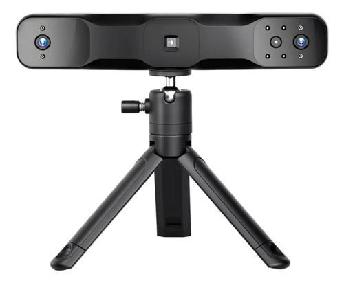 Scanner 3D Revopoint Range 2 Precision de 0,1 mm, 4 LED de flash, cor preta