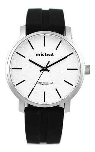 Reloj Mistral Hombre Gti-2215-01 Agujas Resina Sumergible 