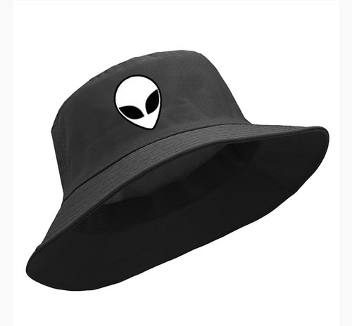 Chapéu Bucket Hat New Cap Estampa Alien Estampa