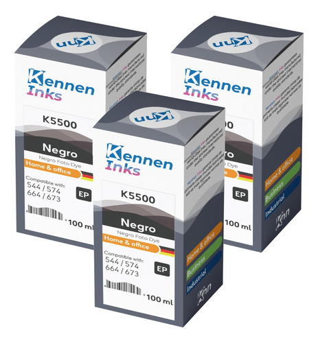 Tinta Alemana Kennen Inks Para Epson L3110 L3150 300ml Box