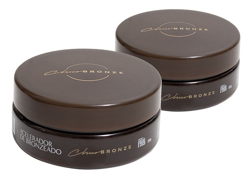 Chocobronze - Kit 2 Und. Frete Grátis - Acelerador De Bronze