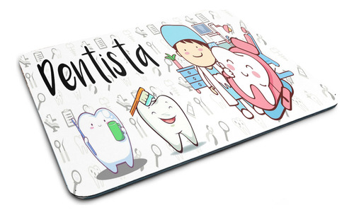 Mouse Pad Dentista, Muelita, Odontologia