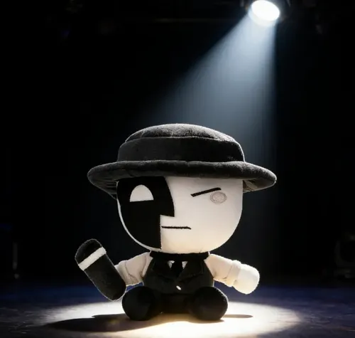 Peluche De Artful De Die Of Death, Muñeco De Peluche Suave De Terciopelo Para Niños Y Fans Del Juego, 1 Unidad