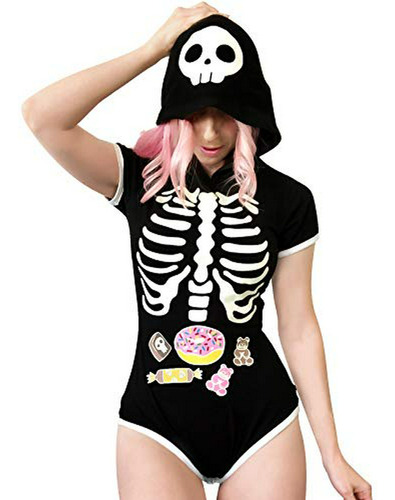 Body Littleforbig Para Adultos Abdl - Reaper Halloween Luminiscente.