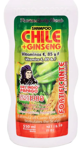  Shampoo Chile 550 Ml