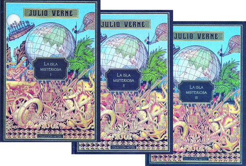 Julio Verne - La Isla Misteriosa - Colección Hetzel