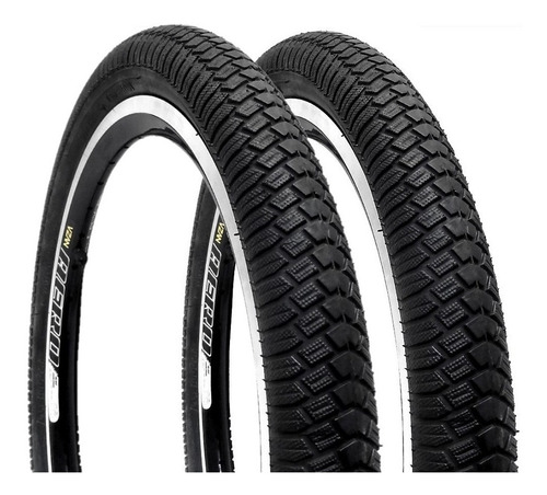 Par Pneu D/ Bike Bmx Aro 20x1.95 Freestyle Vee Rubber V186