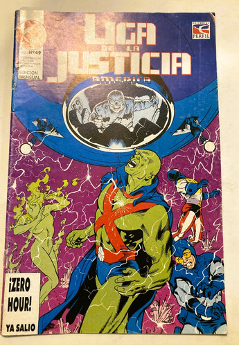 Comic Dc: Liga De La Justicia America #49. Ed. Perfil