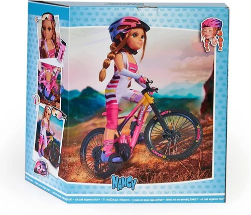 Mu eca Nancy Un D a De Bicicleta De Monta a