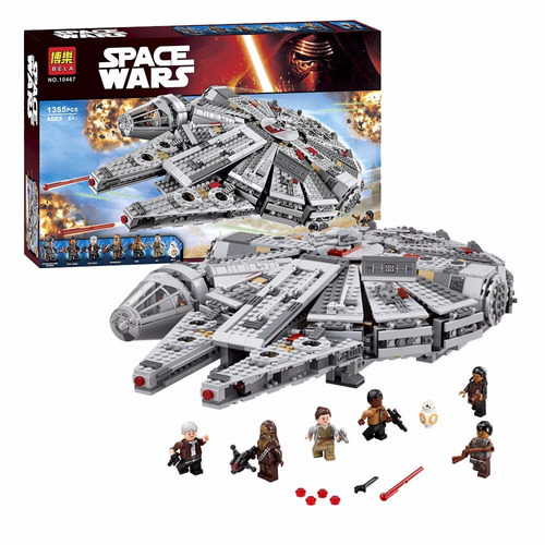 Halcon Milenario Compatible Con Lego Star Wars 75105