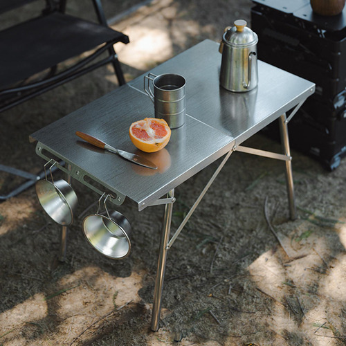 Mesa Plegable, Mesa Portátil, Resistente Al Calor, Muebles