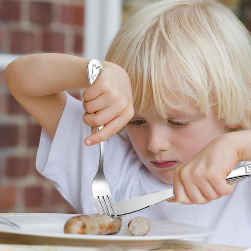 Juego De Cubiertos Para Niños Pequeños Cubiertos Para Niños