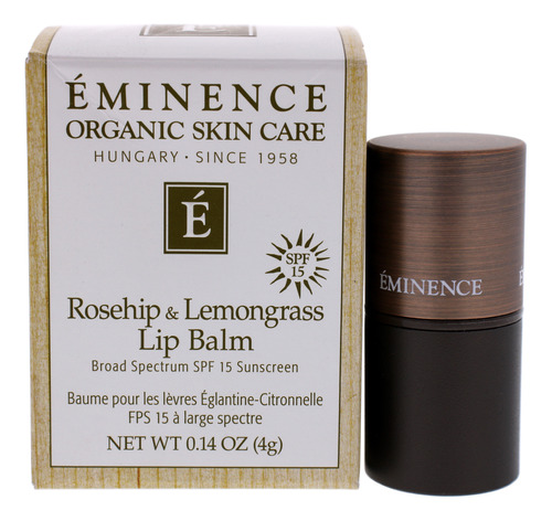 Bálsamo Labial Eminence Rosehip And Lemongrass Spf 15 4ml