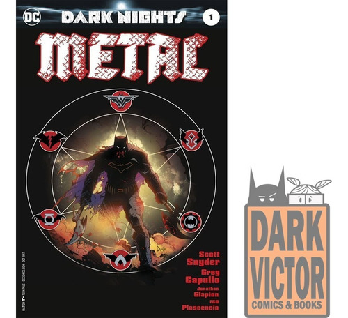 Dark Nights Metal 1 Variant Ingles Stock