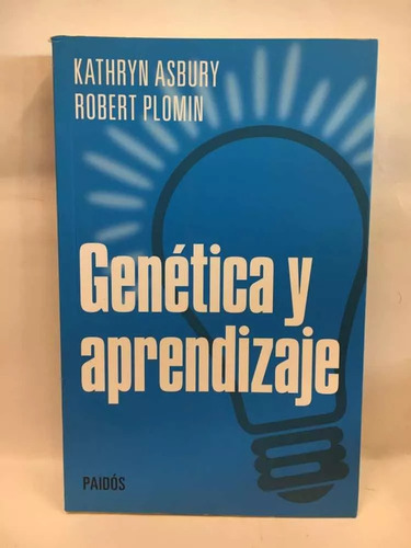 Libro Genetica Y Aprendizaje Asbury Kathryn Paidos