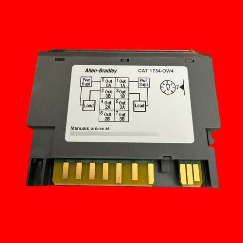 Tarjeta De 4 Salidas Allen-bradley 1734-ow4 Point I/o