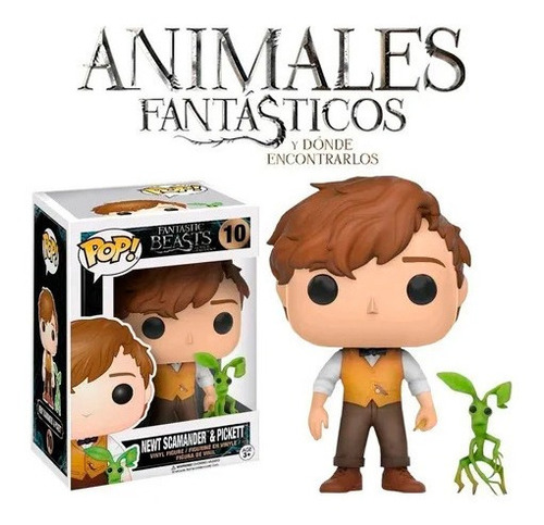 Funko Pop! Newt Scamander Pikett 10 Harry Potter