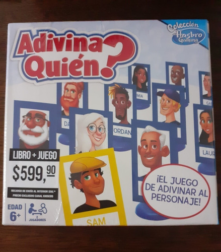 Coleccion Juegos Hasbro Gaming Clarin Adivina Quien