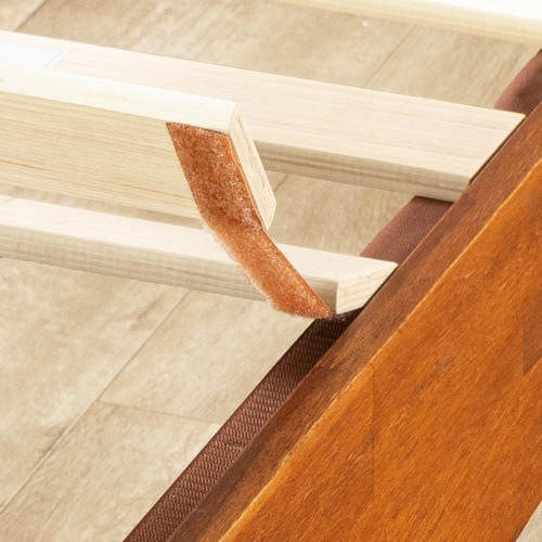 Cama De Plataforma Madera Maciza 12 Pulgadas Tamaño Queen
