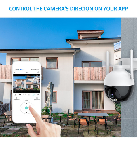 A Cámara Web Wifi Motion Wifi Wifi Exterior Noche 4mp Vision