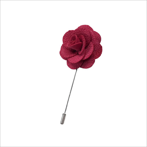 Pin Solapa Flor 3.5cm Saco Hombre Caballero Terno Solapero B