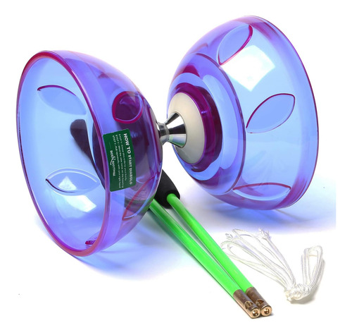 Body Rhythm Juego De Yoyo De Diábolo Chino De Cinco Rodamien