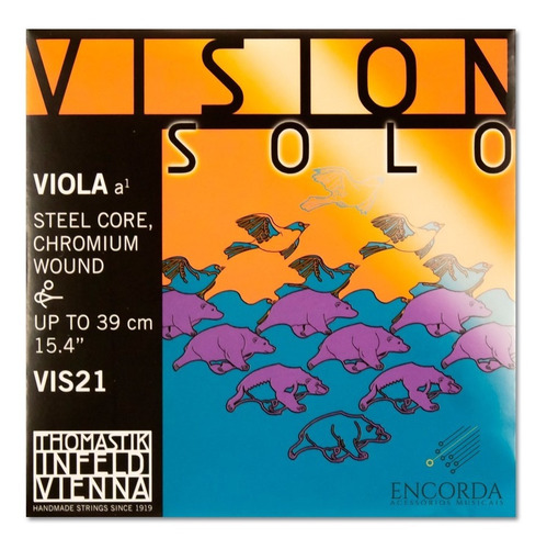 Corda Lá Avulsa Viola De Arco Thomastik Vision Solo Vis21