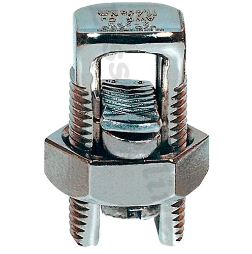 Conector Parafuso Fendido Cabos Fios 25mm Split Bolt Cobre