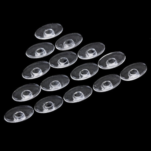 50× Pares Protetores Nariz Ovais Silicone Antipoeira