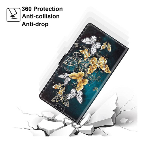 Funda Para Zte Blade A51 (tarjetero, Correa De Mu? Eca C8013