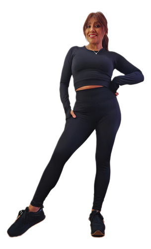 Calza Con Bolsillo Corte Modelador Levanta La Cola Jp Sport