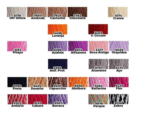 Linha Cléa 125m Círculo - Kit 5 Unid * Promoção