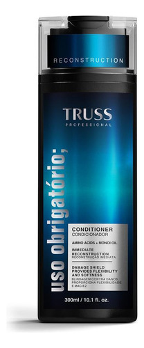Truss Uso Obrigatório Kit Shampoo Condicionador E Reconstrut