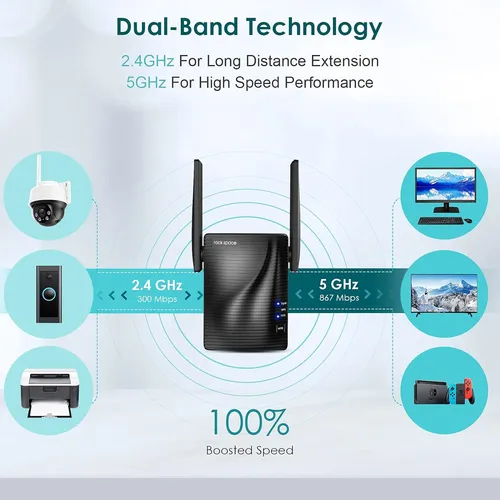 Amplificador wifi rock space hotsell