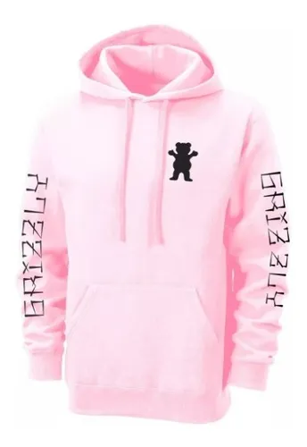 Grizzly moletom sale rosa