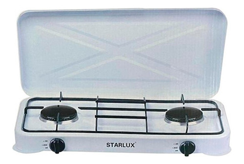 Cocina Cocinilla A Gas Starlux 2 Platos Con Tapa Camping