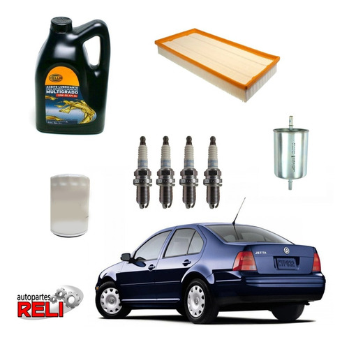 Kit Afinación Vw Jetta A4 2.0l Aceite Mineral 