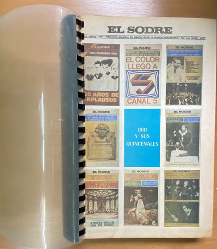 El Sodre, Boletín Quincenal, 18 Al 42, 1982,  Lote, Rba