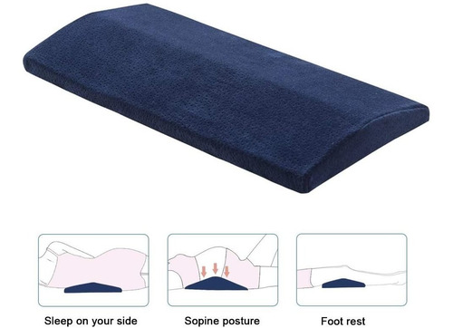 Imagen 1 de 6 de Almohada Lumbar Para Dormir En La Espalda, Soporte.