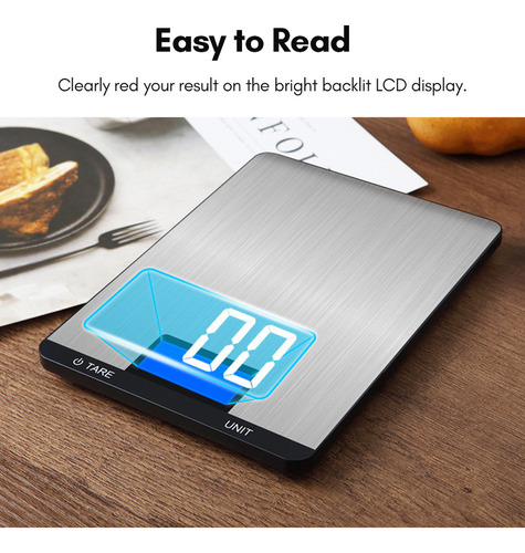 G Pesadora Electrónica Lcd Digital Recargable De 15 Kg/33