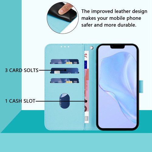 Funda De Piel Tipo Cartera For Teléfono Realme Note 60