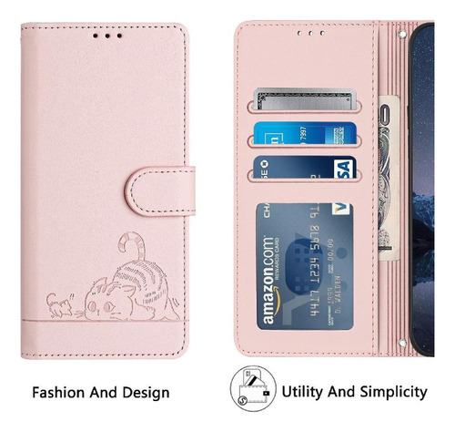 Funda For Honor X8c 4g Cat Rfid Con Tapa Abatible For Tarjetas